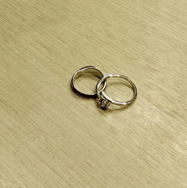 シルバーリング、お買取致しました。