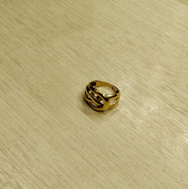 K18リング、お買取致しました。