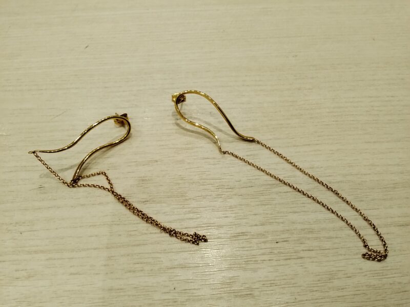 18金 ピアス をお買取しました