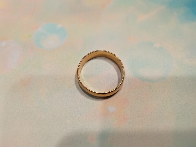 18金リングをお買取りしました