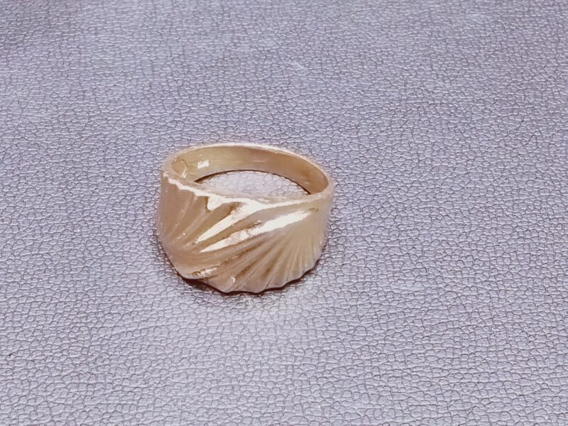 18金 イエローゴールド リング をお買取りしました。