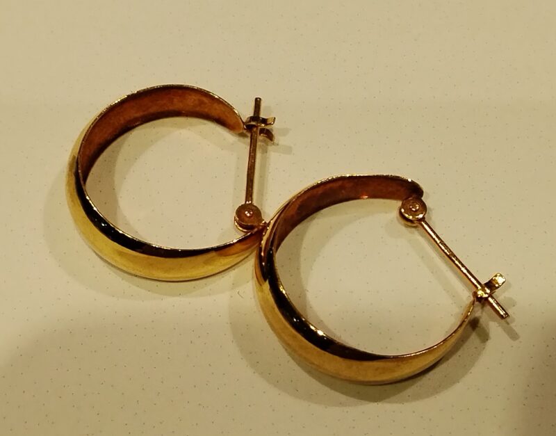 18金 ピアス をお買取りしました。