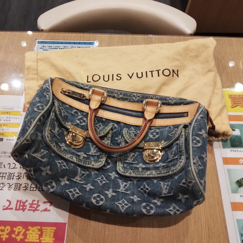 LOUISVUITTON モノグラム·デニム ネオスピーディ30 をお買取しました!