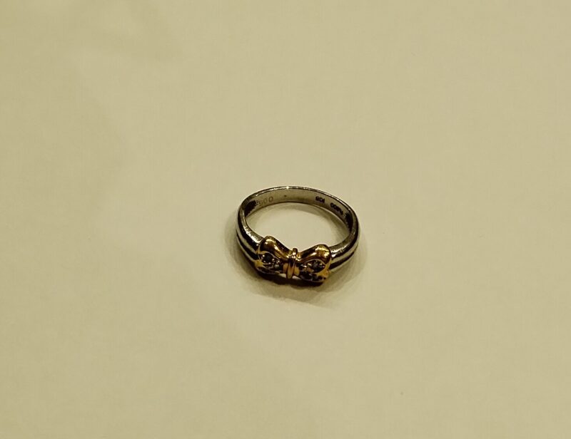 K18/pt900リング、お買取致しました。