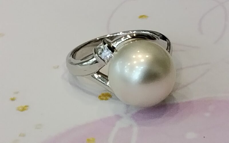 プラチナ パール リングを お買取しました。