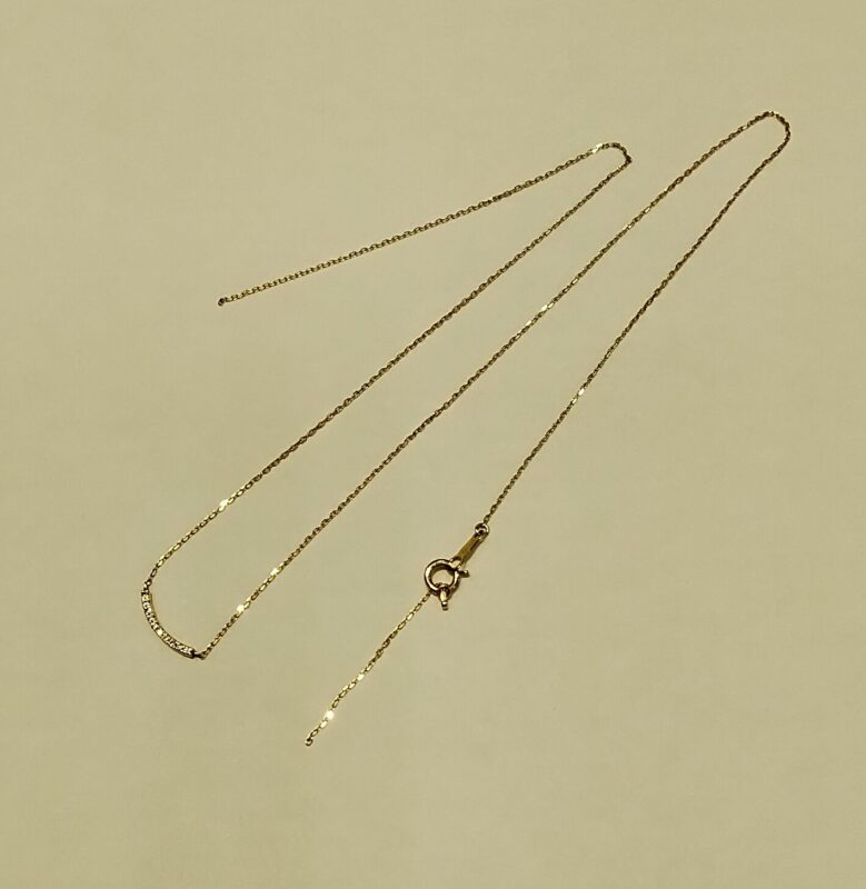 18金  イエローゴールド  ネックレス  お買取しました。