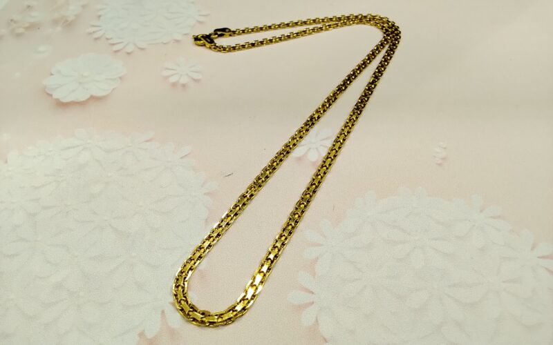 18金 イエローゴールド ネックレス をお買取しました。