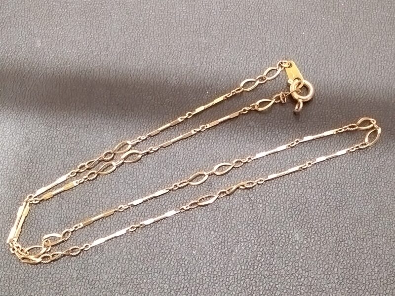 k18  ネックレス　お買い取り致しました。
