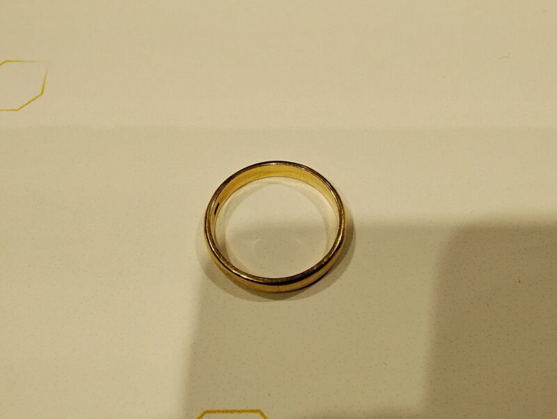 18金リングをお買取りしました。