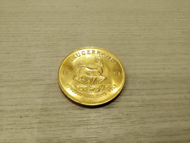 22金 クルーガ 1OZ コイン をお買取しました