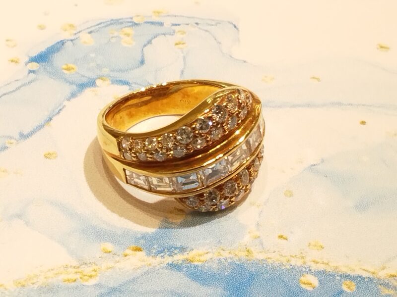 💫K18イエローゴールドリング をお買取りしました💫