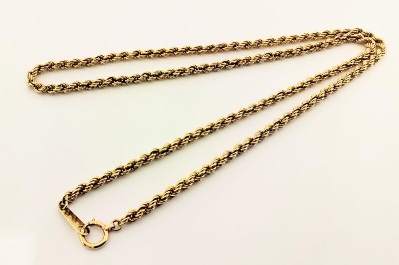 K18 イエローゴールド ネックレス を買い取りました。