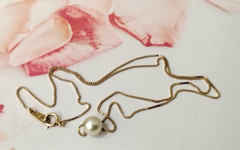 K18 パールプチネックレス をお買い取りしました。