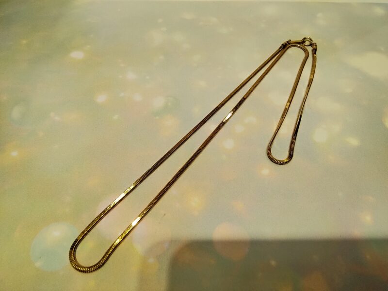 18金イエローゴールドネックレスをお買取りしました✨