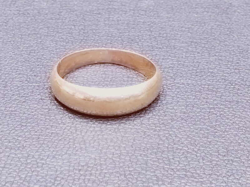 18金　イエローゴールド　リング　をお買取りしました。