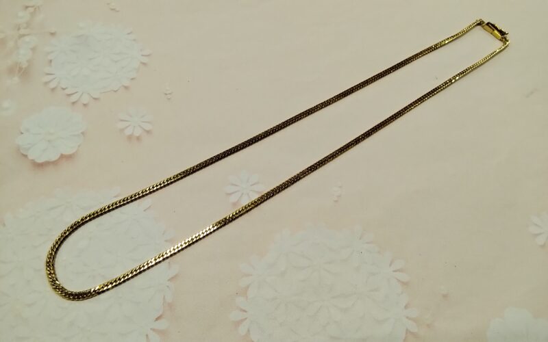18金ネックレスお買い取りしました