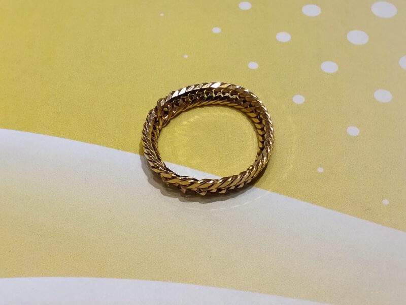 18金  キヘイリング をお買取しました。