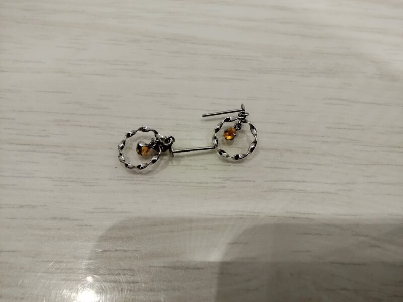 プラチナ900 色石 ピアス をお買取しました
