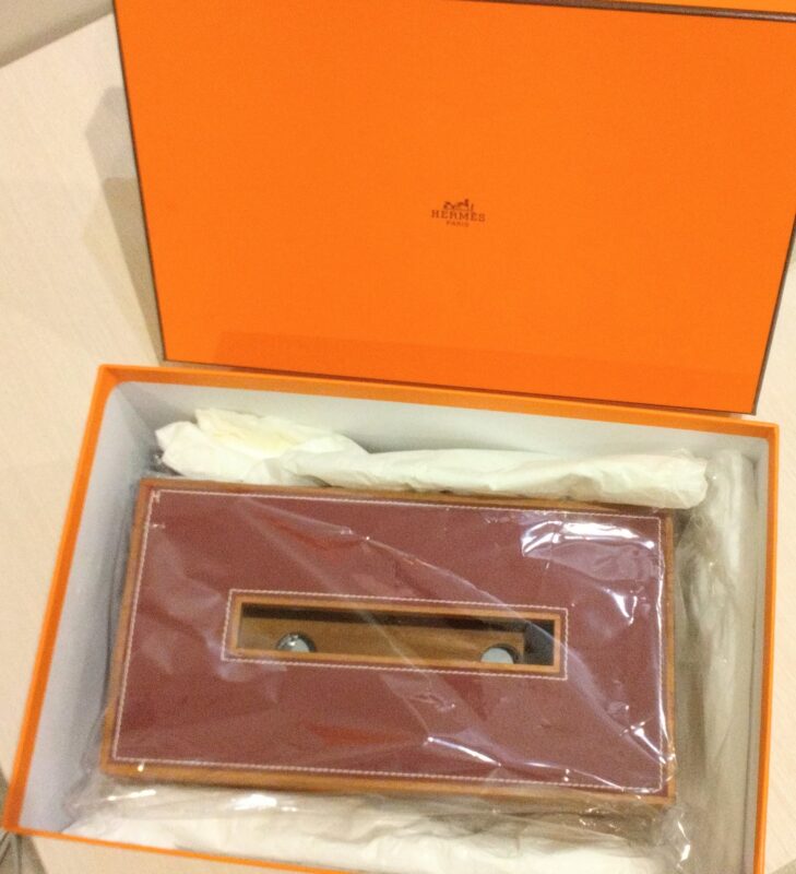 HERMES(エルメス)ティッシュボックス お買取り致しました。