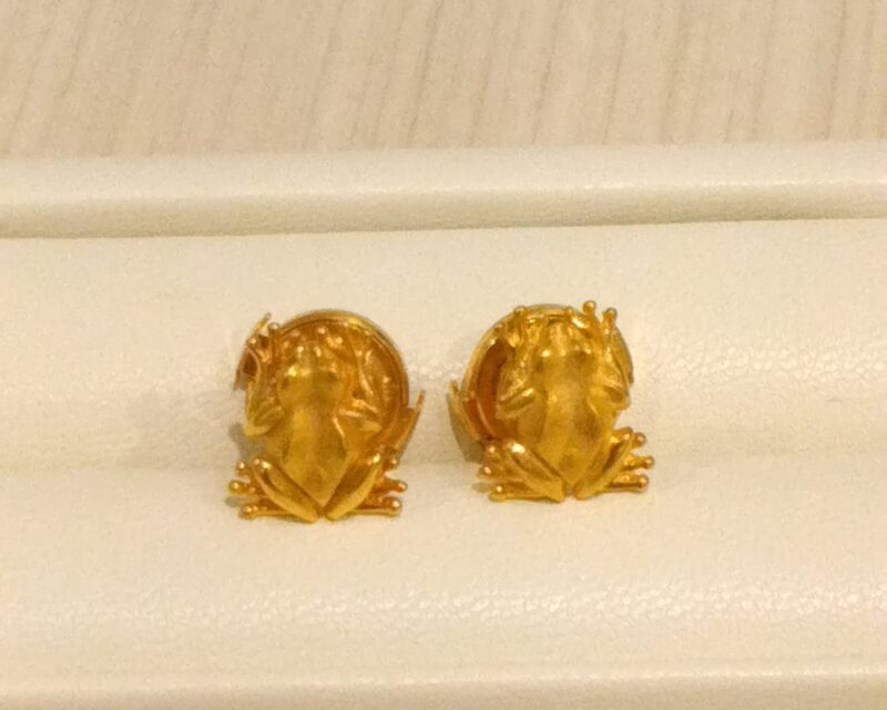 K18（18金）ピンブローチ お買取り致しました。
