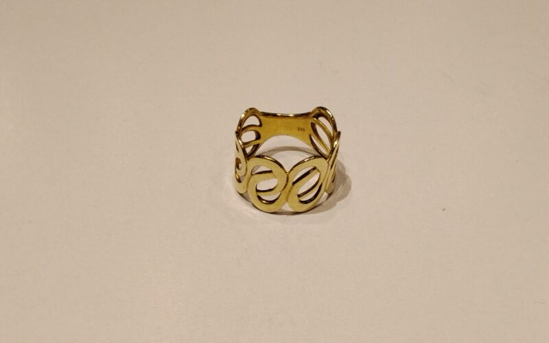18金 イエローゴールド リング をお買取りしました。