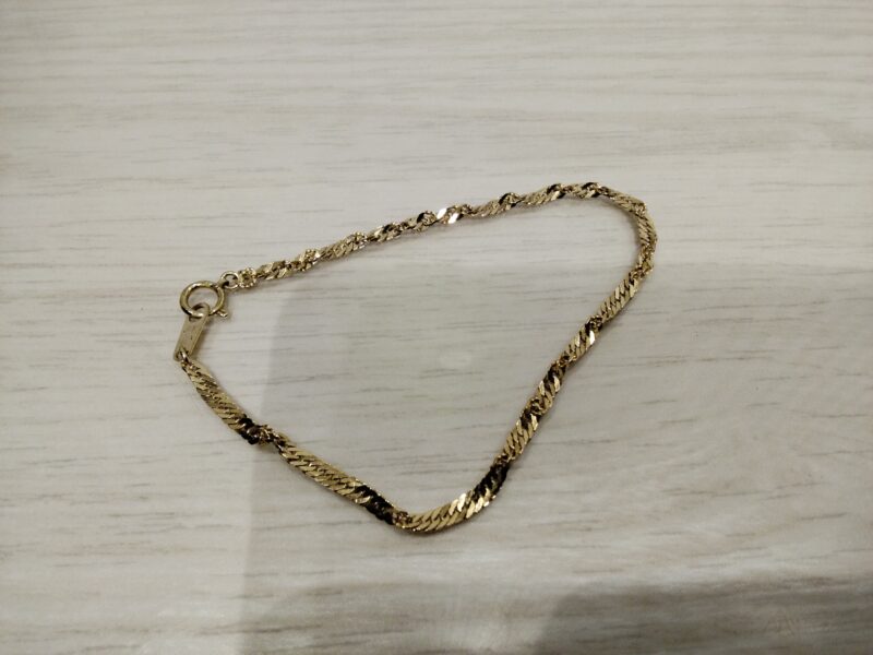 18金 ブレスレット をお買取しました