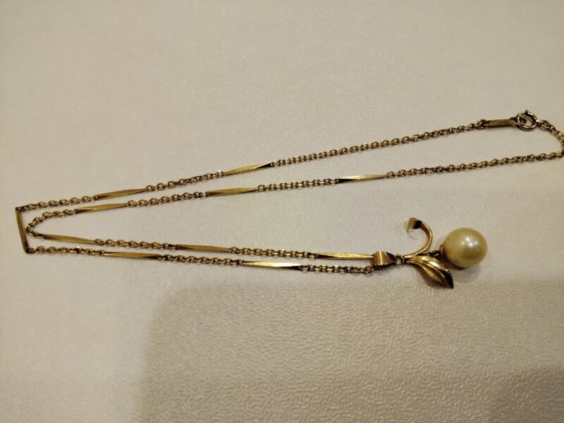 18金プチネックレスお買取しました