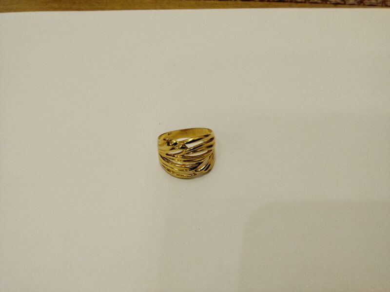 18金イエローゴールドリングをお買い取りしました。