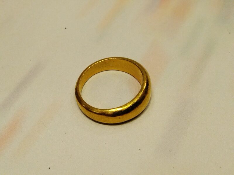 24金 イエローゴールド リング をお買取りしました