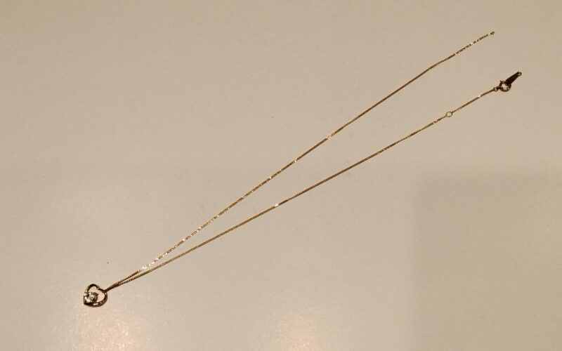 18金 イエローゴールド ネックレス をお買取りしました。