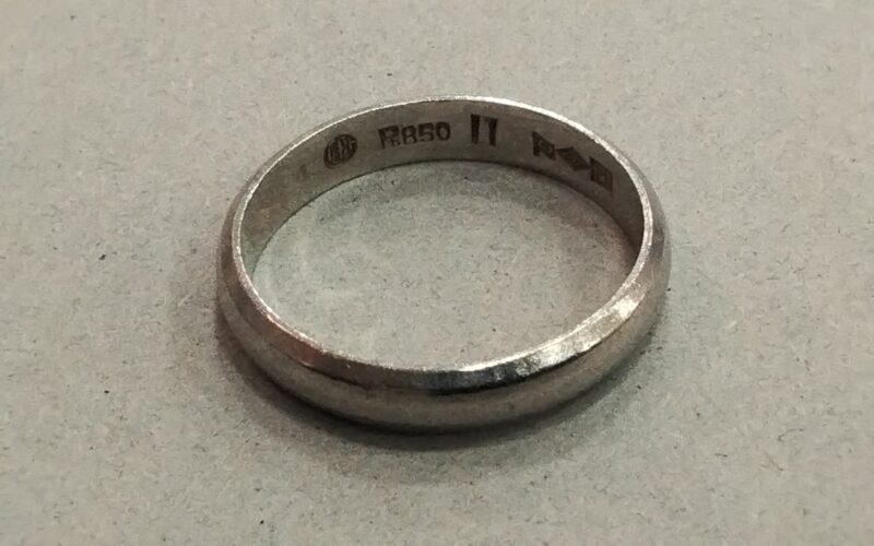 買取💍PT850リング