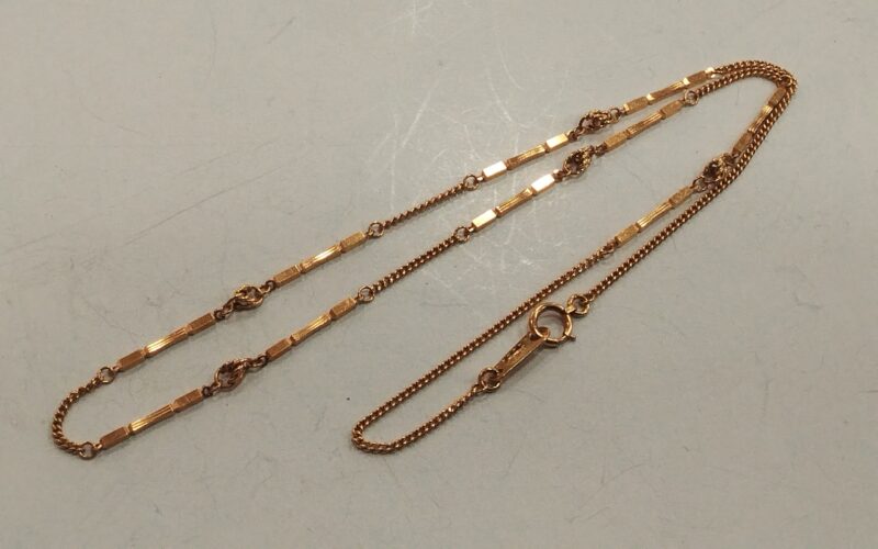 買取✨K18ネックレス