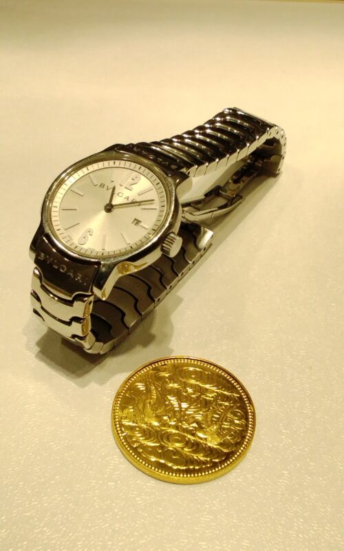 BVLGARI(ブルガリ)時計 金貨 買い取りました。