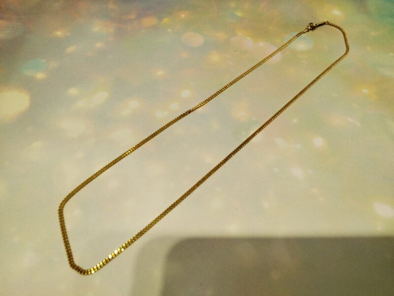 18金イエローゴールドネックレスをお買取りしました✨