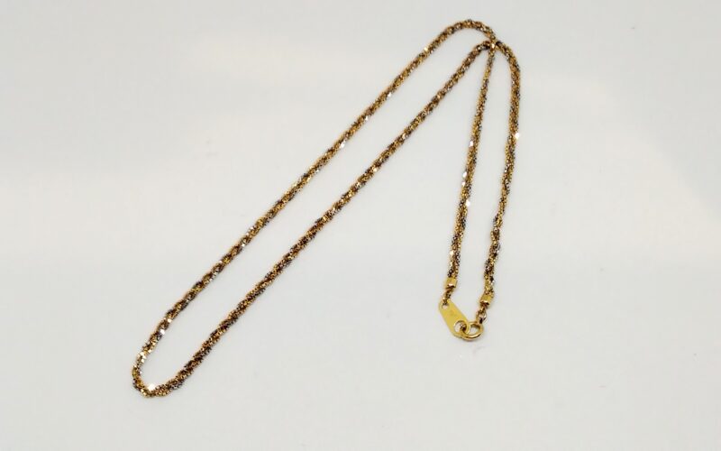 18金 プラチナ ネックレス をお買取りしました。