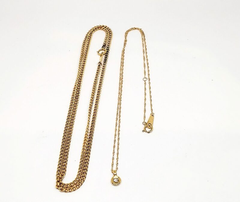 ダイヤモンド 18金 ネックレス キヘイ をお買取りしました。