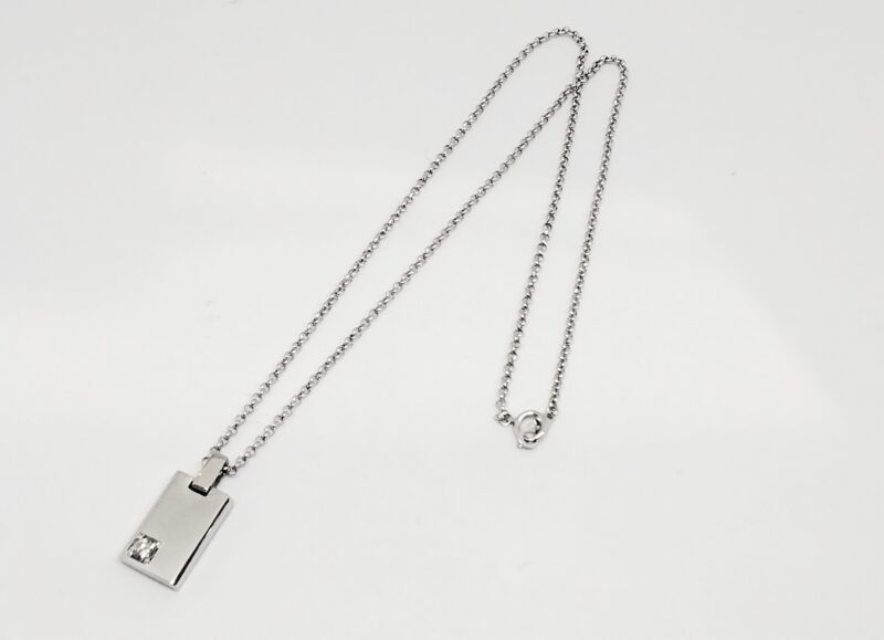 ダイヤモンド 18金 ネックレス をお買取りしました。