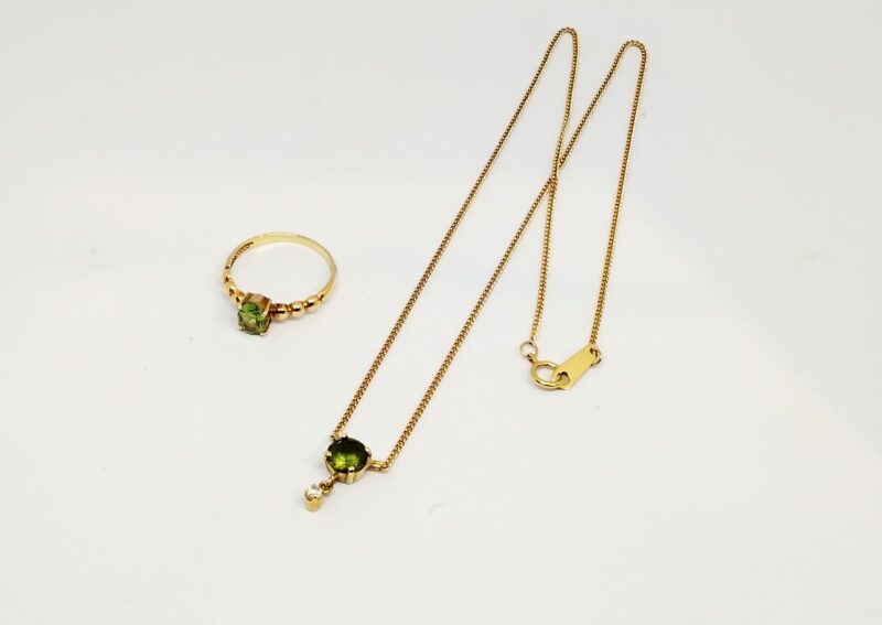 18金 ネックレス リング をお買取りしました。