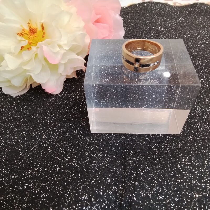 K18 黒石付 リング をお買取しました✨