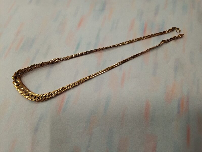 18金 切れネックレス をお買取しました。