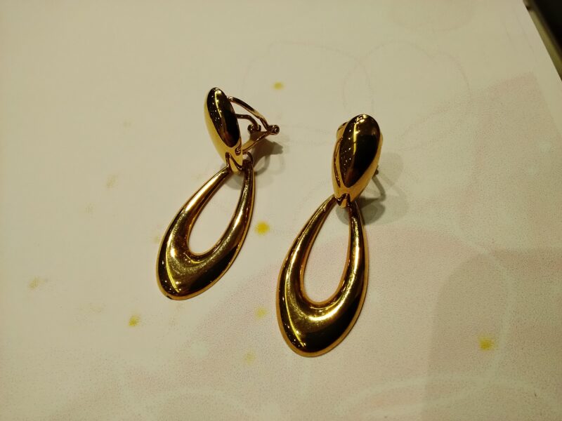 18金 イヤリング をお買取しました。