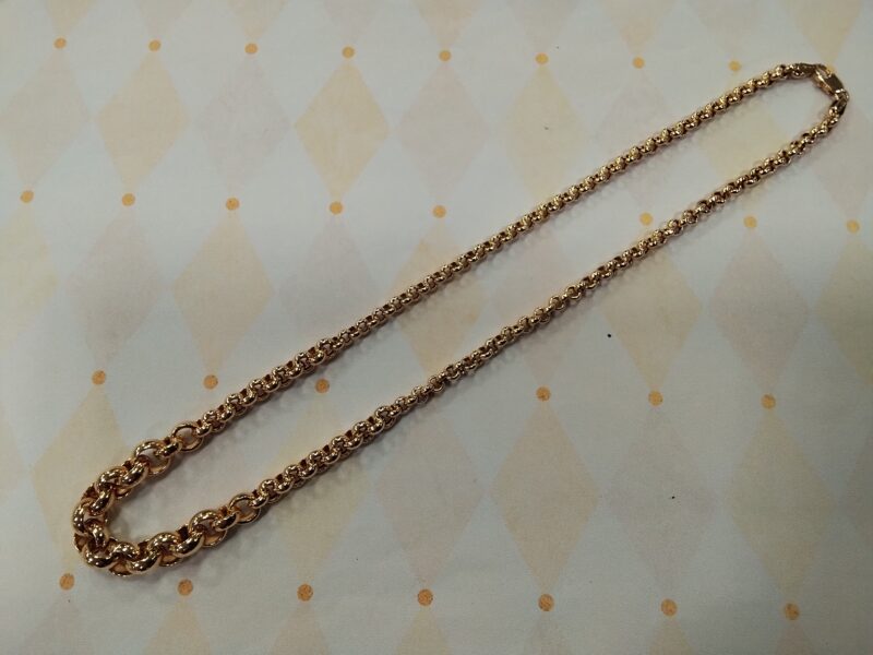 18金 ネックレス をお買取しました