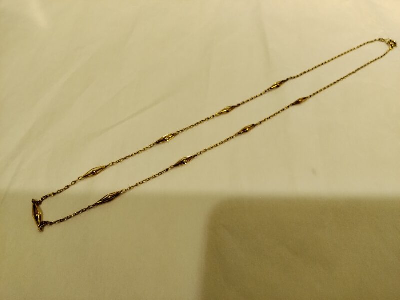 K18ネックレスをお買取り致しました。