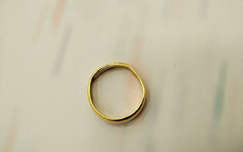 18金 リング をお買取りしました。