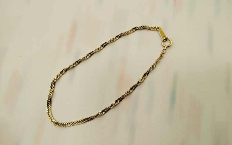 18金 ネックレス をお買取り致しました。