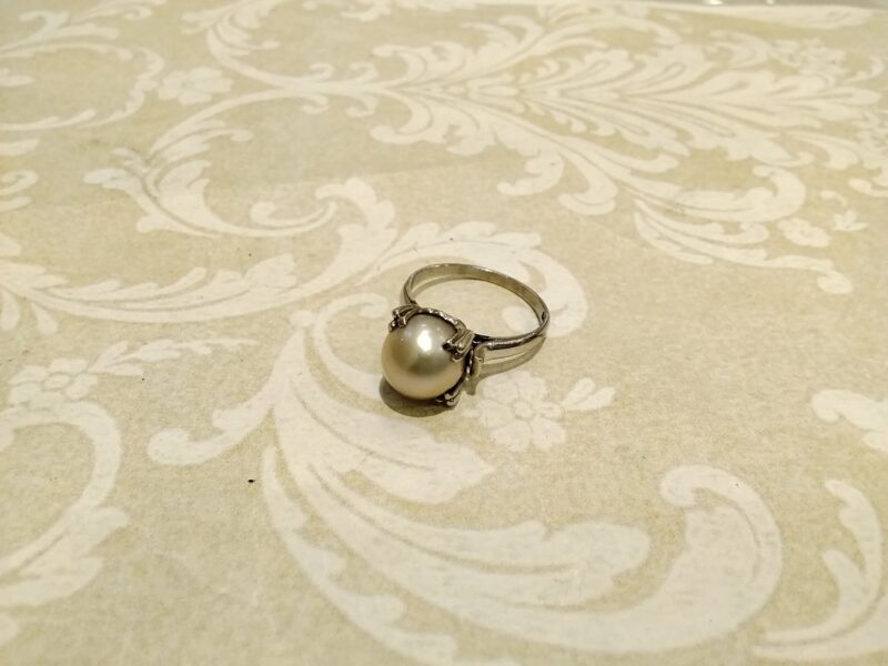 プラチナ　パール　リング　をお買取しました。