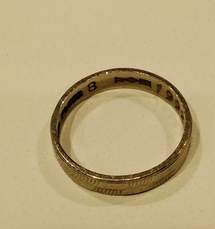 プラチナ850 リング お買取りしました。