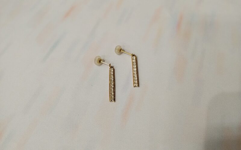 18金 ピアス をお買い取りしました。