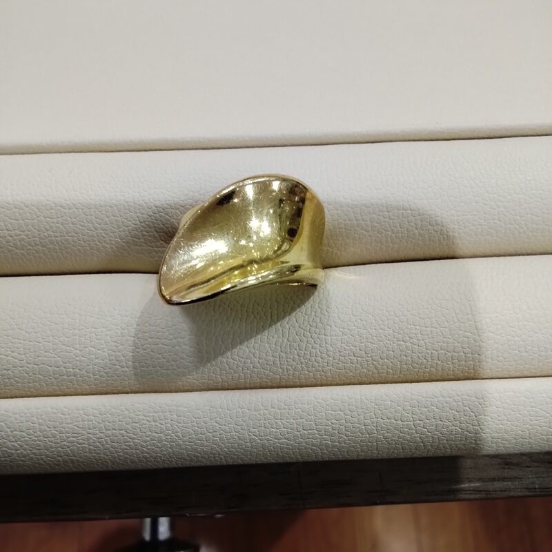 18金の幅広リングをお買取りいたしました。