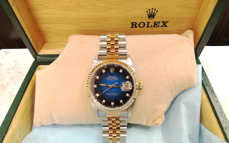 ROLEX デイトジャスト 16233G をお買取しました。